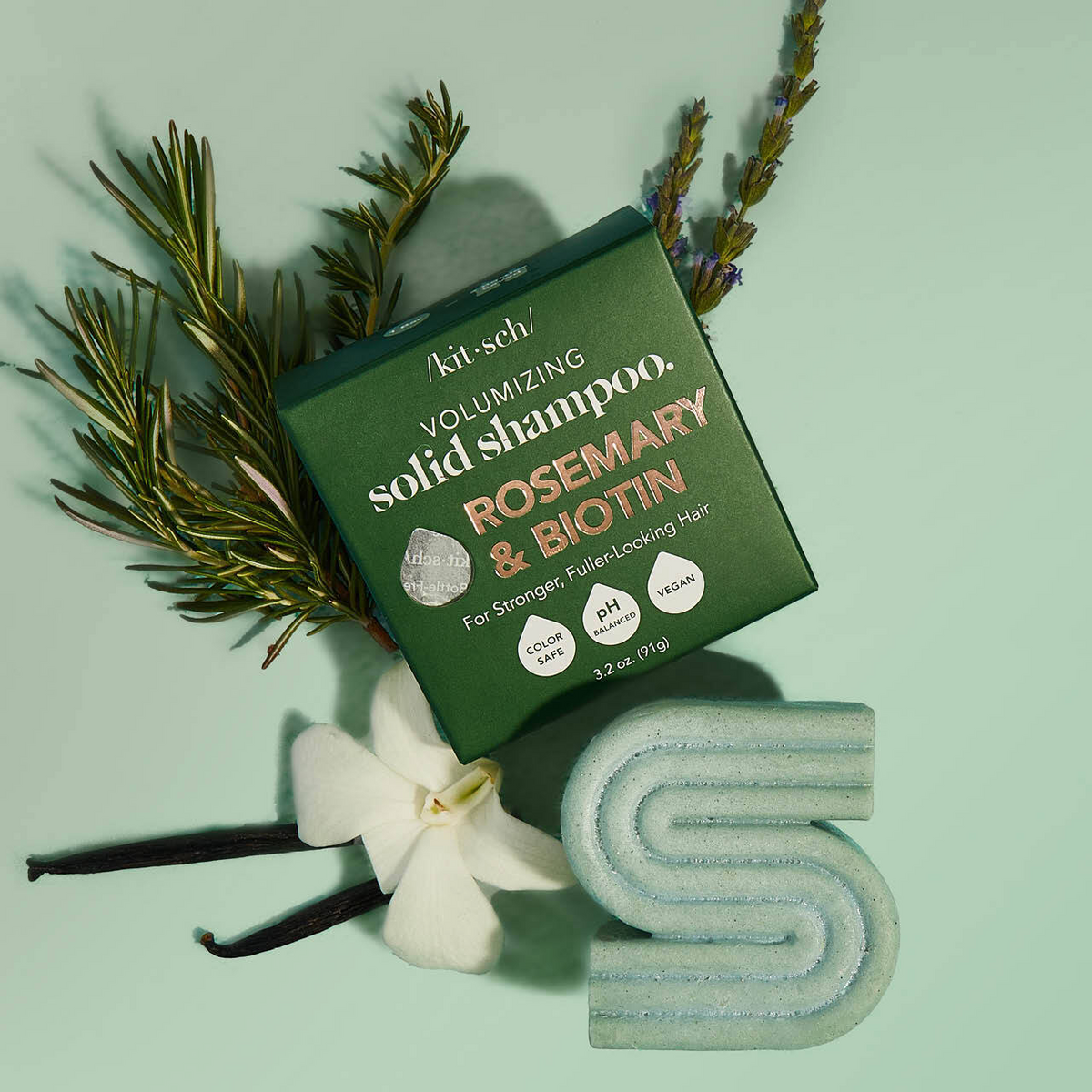 Shampoing & après-shampoing au romarin et à la biotine