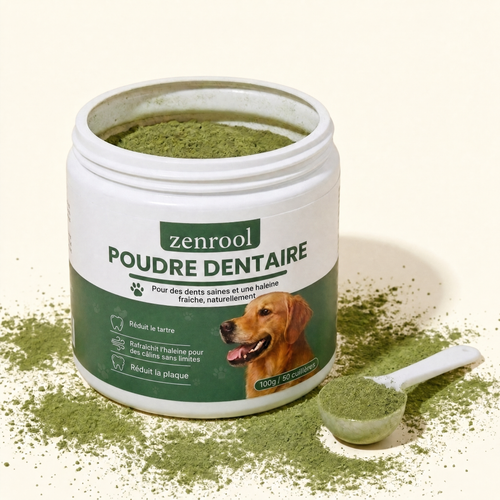 Poudre dentaire pour chien
