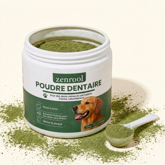 Poudre dentaire pour chien