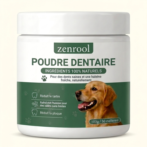 Poudre dentaire pour chien